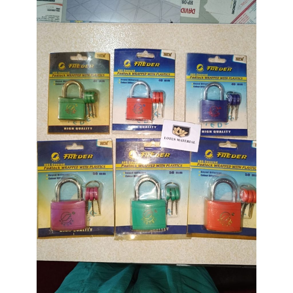 Gembok warna / gembok koper mini / gembok mini / gembok koper / gembok tas / gembok rumah / gembok p