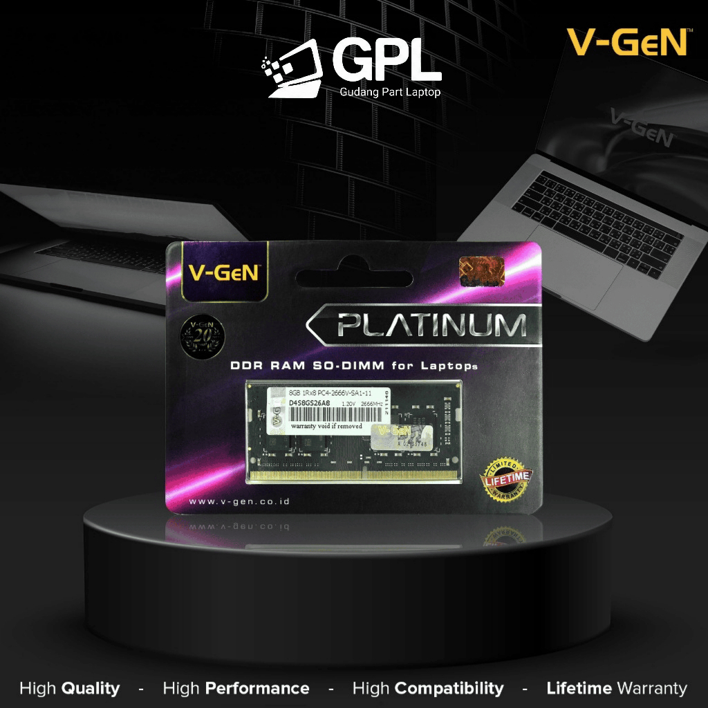 RAM DDR4 8 GB VGEN 2400MHZ