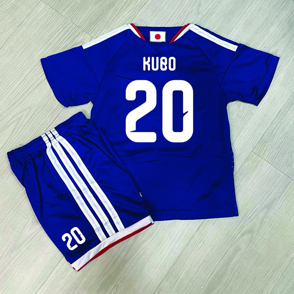 Setelan Bola Anak Jepang Piala Dunia 2026 / Jersey Anak Jepang / Kids GO Set Japan Jersey / Kids Jer