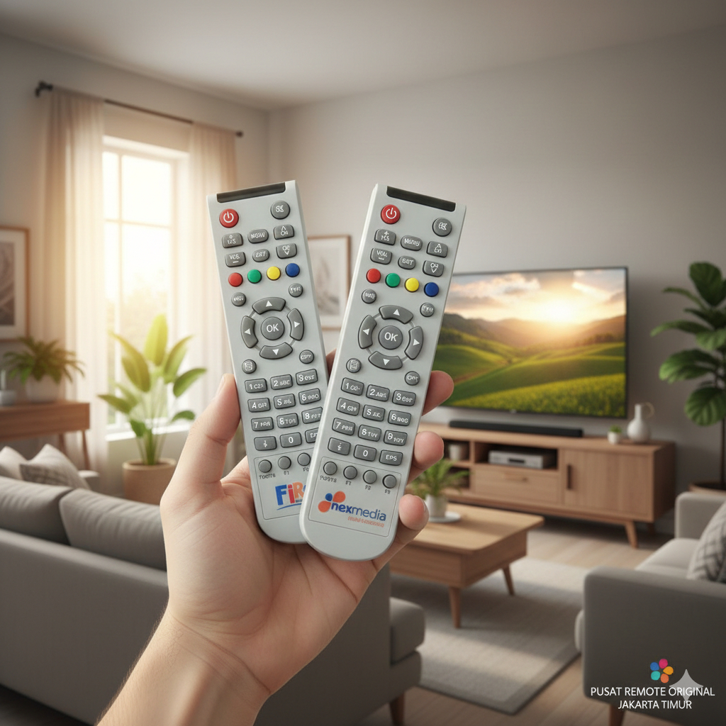 Promo Remote Remot Receiver First Media Dan Nexmedia Original Asli Putih