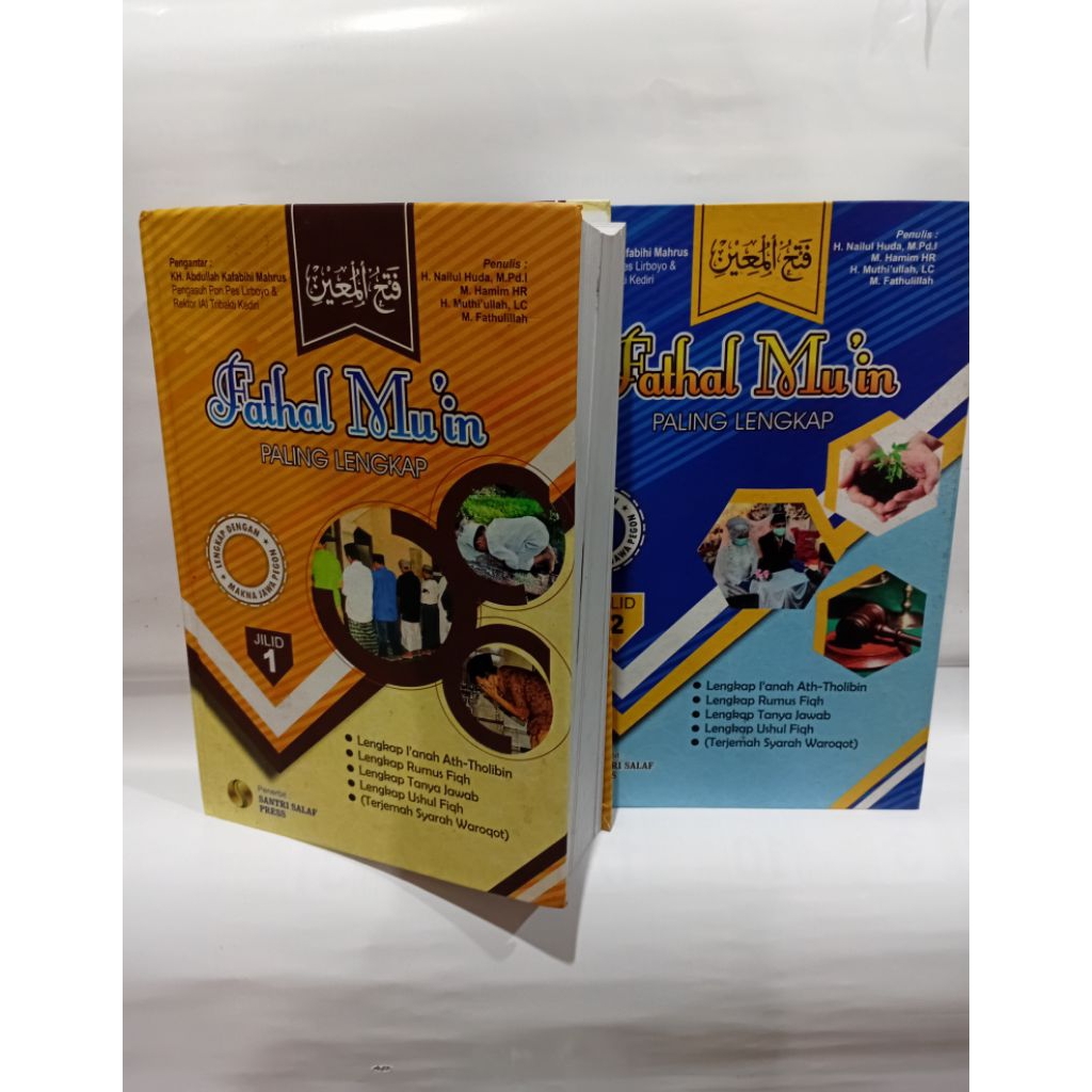 Buku Terjemah Kitab Fathul Mu'in 1 set 2 buku Paling Lengkap Disertai Makna Jawa pegon