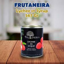 [SDW] pekanbaru/Buah Leci Kaleng Frutaneira 567gr - Manis Alami, Tekstur Segar, Praktis Disajikan