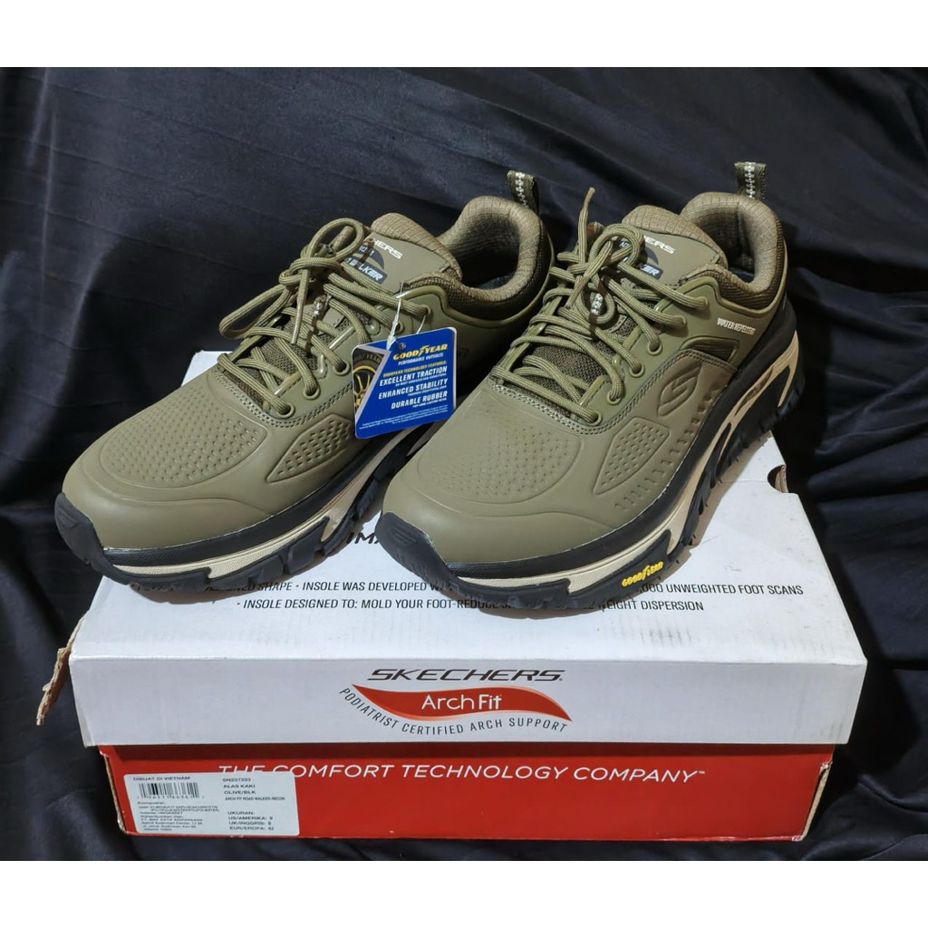 Preloved Arch Fit Road Walker Men's Sneakers - Olive