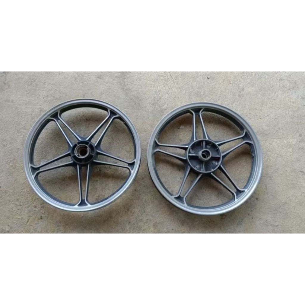 velg thunder depan belakang pelek Suzuki thunder tander depan belakang