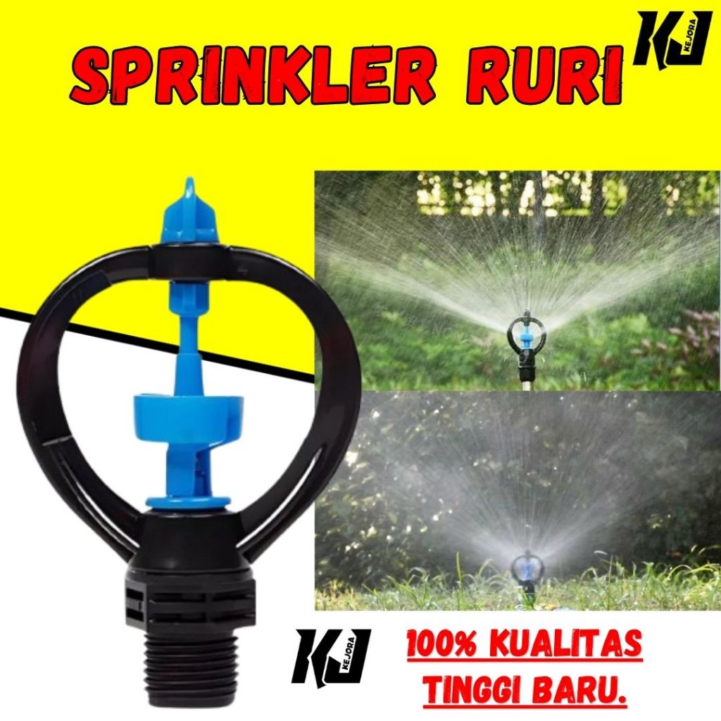 SPRINKLER  RURI BERPUTAR 360 DERAJAT TAMAN TANAMAN BERKEBUN