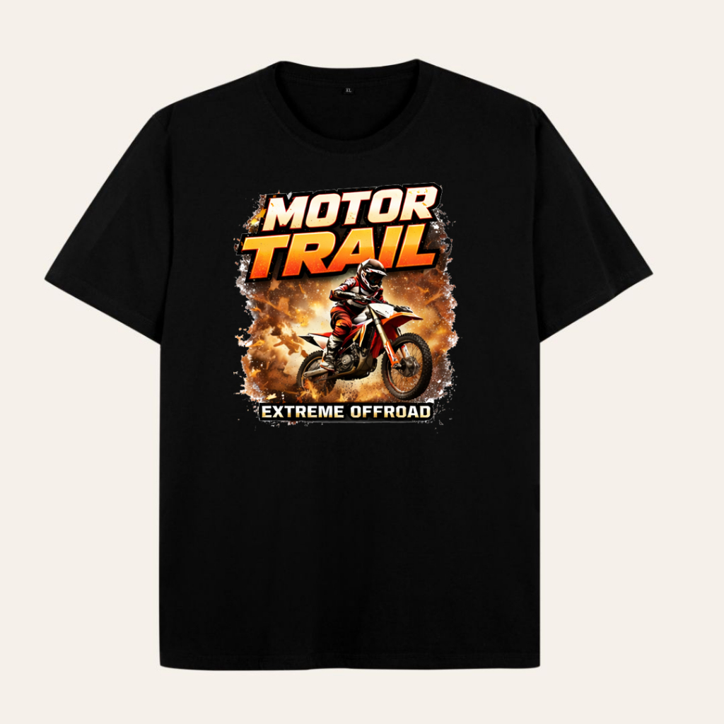 baju pakaian kaos pria wanita motor trail advanture