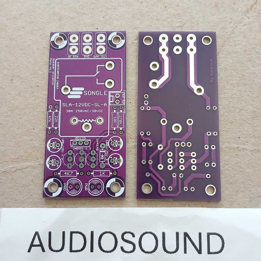 Pcb protector speaker mono dobel layer PCB protektor