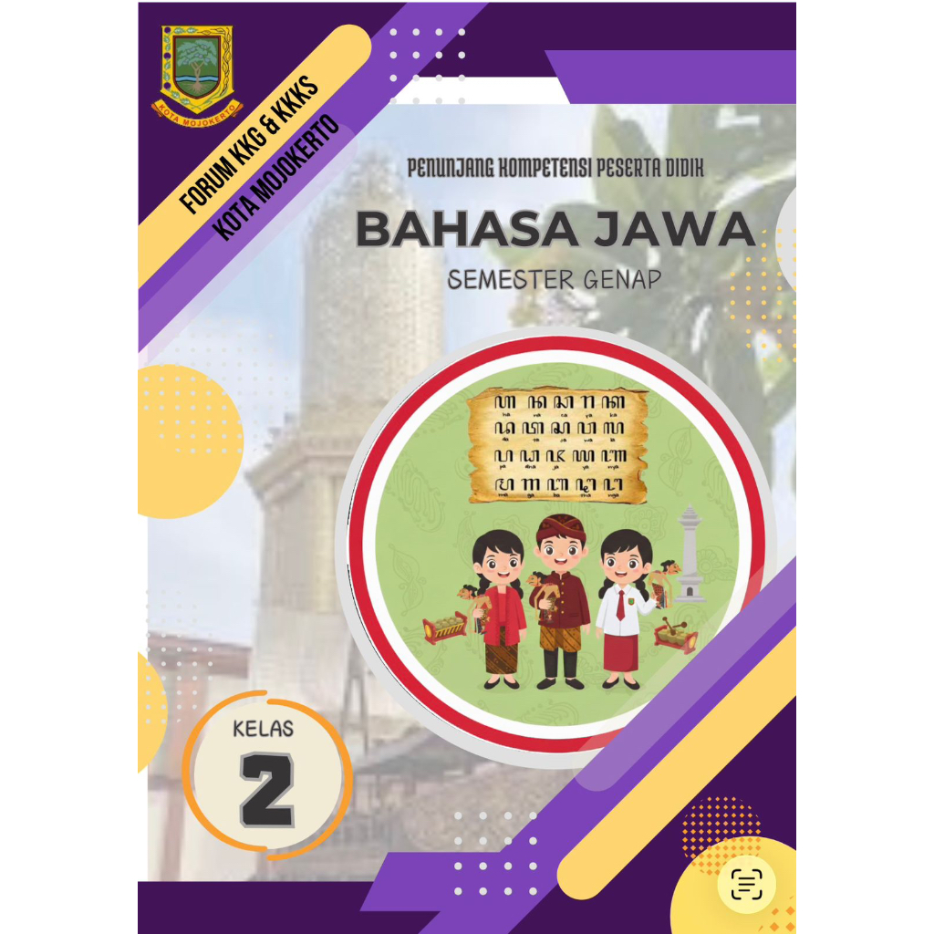 BUKU PENDAMPING B JAWA KELAS 2 SD SM 2 KUMER
