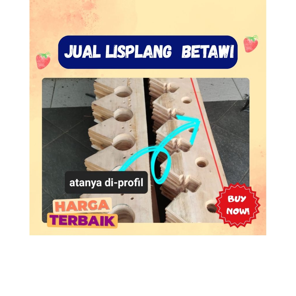 Lisplang GRC Murah Bandung, Model Kayu & Betawi