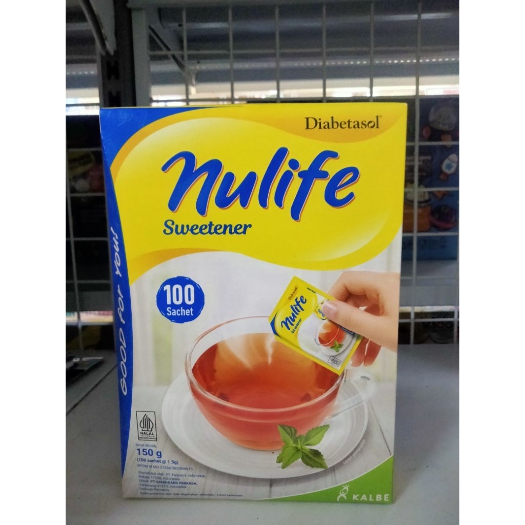 Diabetasol Nulife sweetener isi 25 dan 100