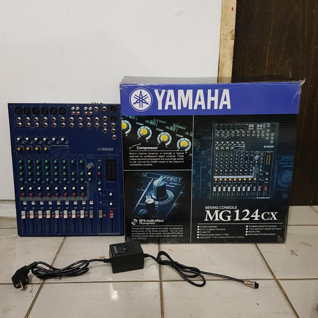 MIXER MG 124CX/ MG124 CX/ MG124CX YAMAHA MIXER AUDIO 12 CHANNEL