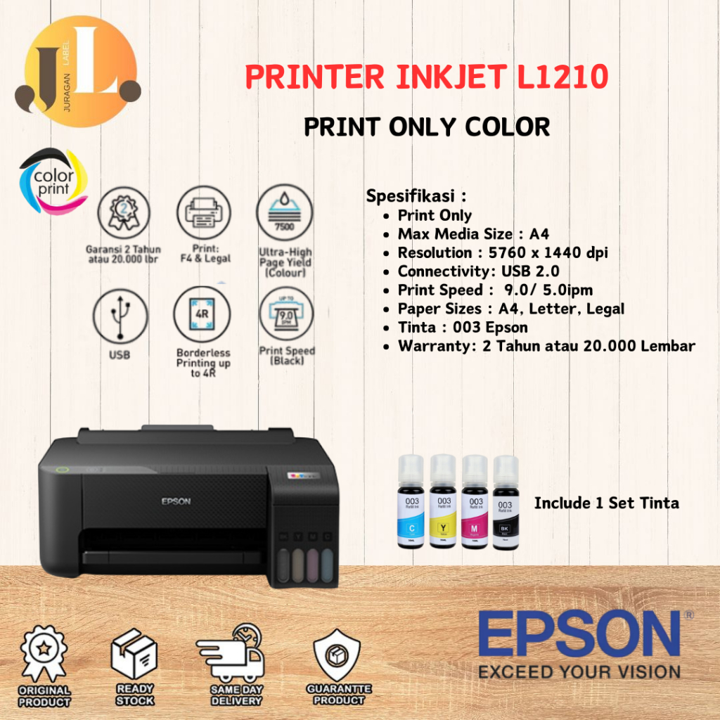 Printer Epson L1211 pengganti Epson L1210