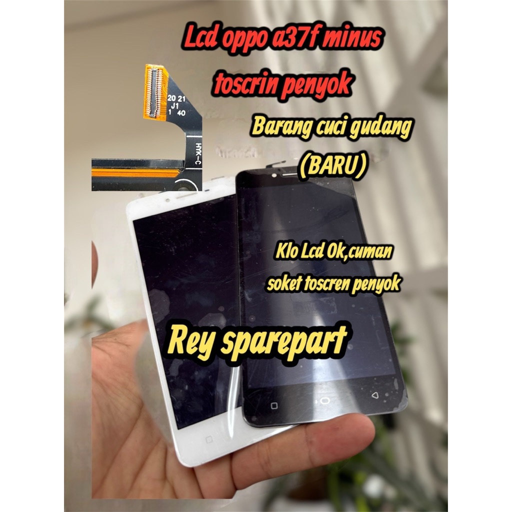 Lcd Oppo A37 A37f  / Neo 9 / Lcd Touchscreen Full Set cuci gudang (apkir gudang)