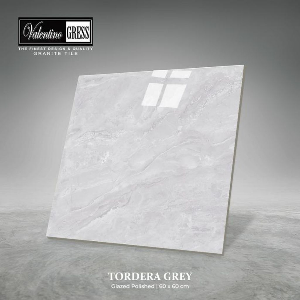 Granite 60x60 Valentino Gress Tordera Grey | Glazed Polish