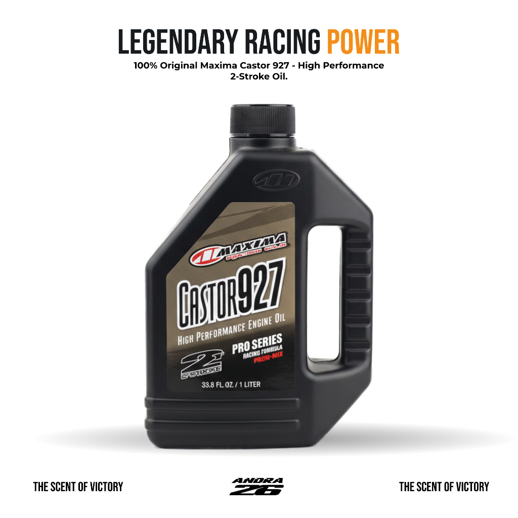 OLI SAMPING MAXIMA CASTOR 927 RACING OIL 2T / Castor 927