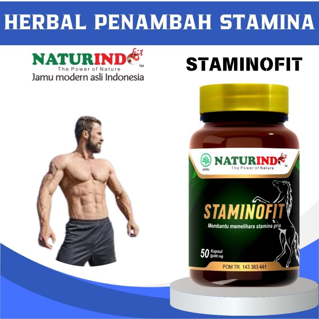 STAMINOFIT Obat Herbal Stamina Pria Naturindo