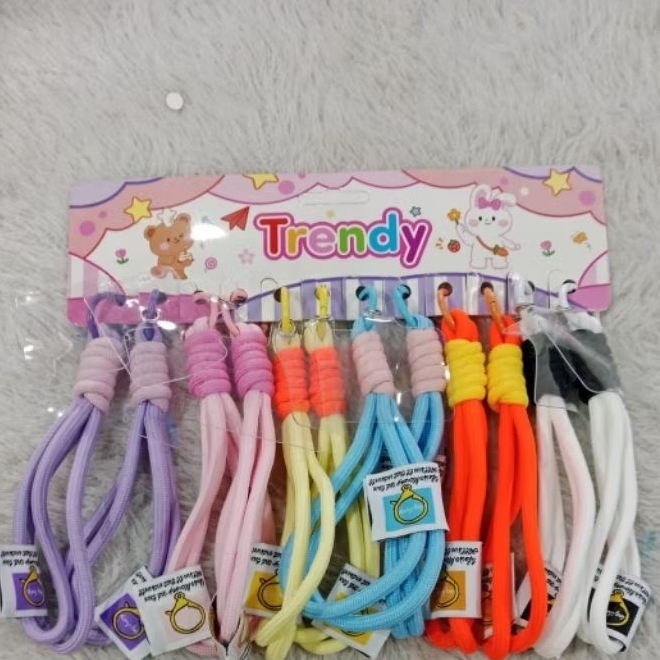 gantungan HP tali 12 pcs [Bell-6] grosir-aksesoris