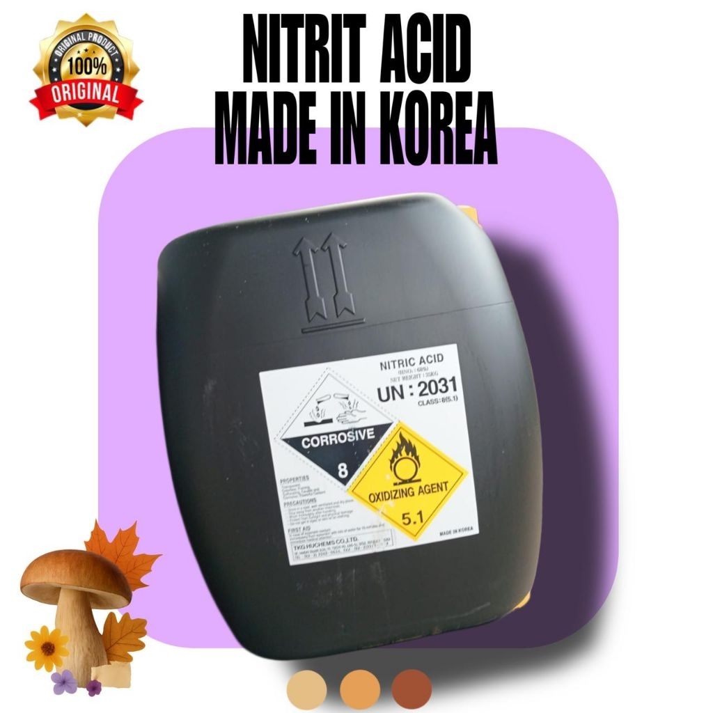 NITRIT ACID 68% HNO3 | MADE IN KOREA | PROFESSIONAL USE | ORIGINAL PRODUCT AND NEW