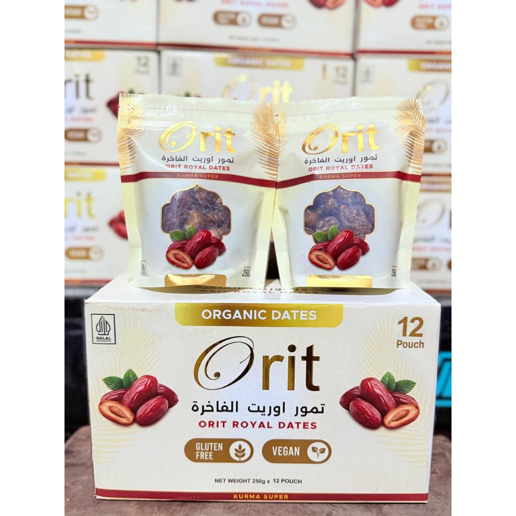 Kurma Orit Royal Dates Kurma Golden Super 250gr Pouch