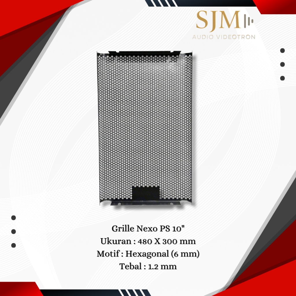 GRILLE - Grile Ram Speaker Nexo PS 10"