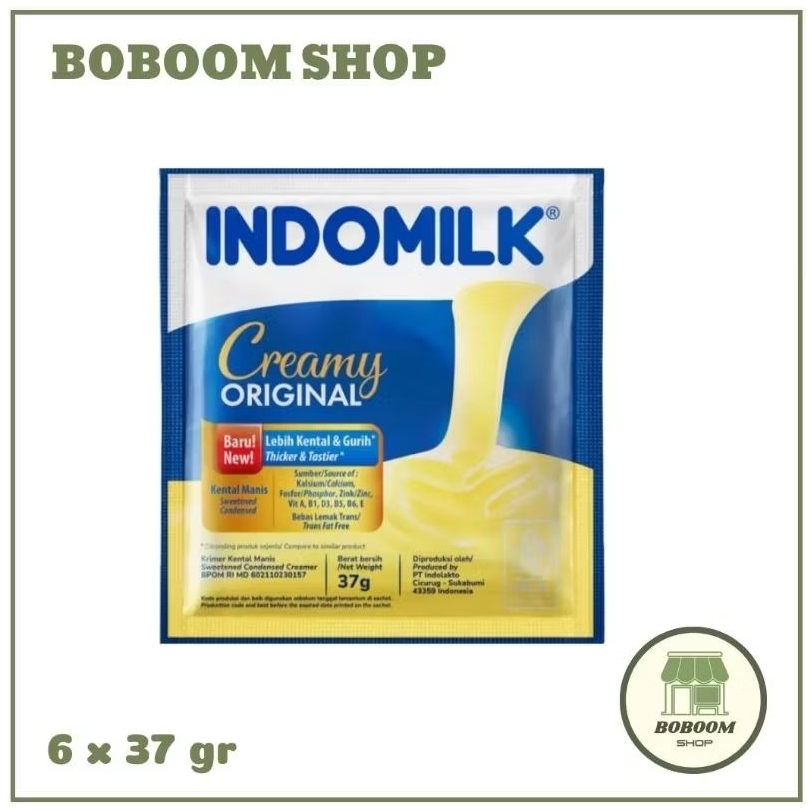 Susu Indomilk Sachet - 1 pak isi 6 sachet