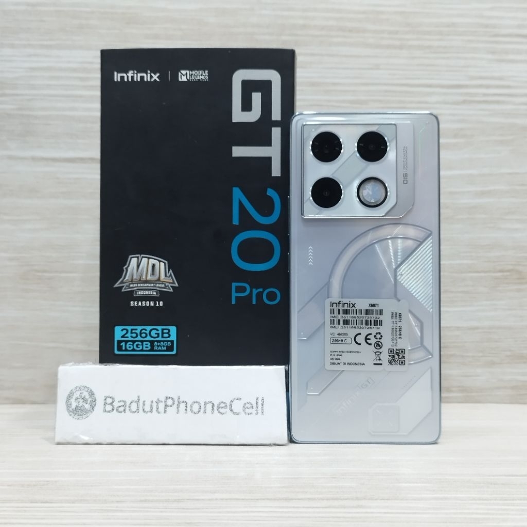 INFINIX GT 20 PRO 5G 12/256GB 8/256GB HANDPHONE SECOND BEKAS FULLSET