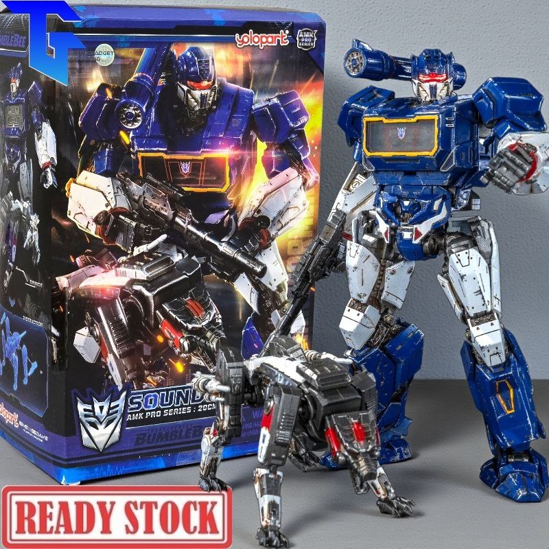 YOLOPARK AMK PRO Series Transformers Bumblebee Movie - Soundwave & Ravage Advanced Model Kit Pro