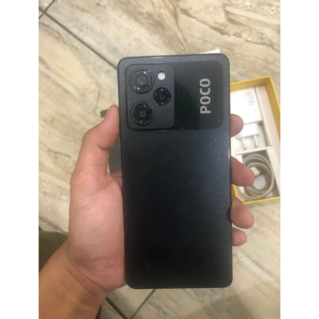 Poco x5 pro 5g ram 6/128gb bekas fullset
