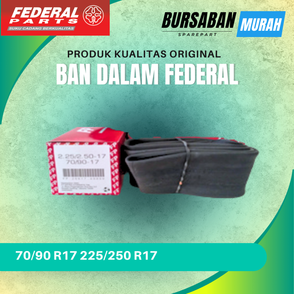 Ban Dalam Federal 70/90 R17 225/250 R17 Original Murah
