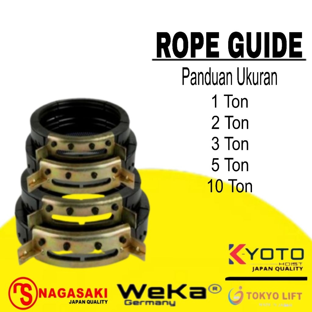ROPE GUIDE HOIST CRANE 2 TON SELING 11 MM