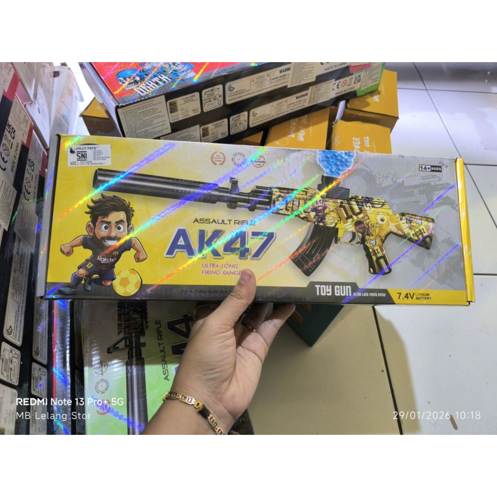 maenan tembakan AK47 gress