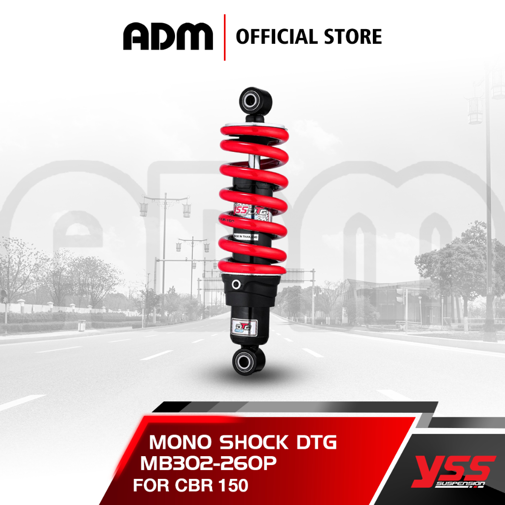YSS Mono Shock DTG for CBR 150 (MB302-260P)