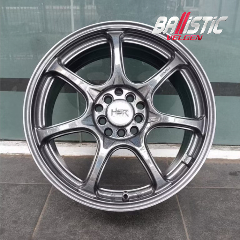 VELG RACING HSR ARU RING 17 COCOK UNTUK MOBIL INOVA XPANDER TERIOS RUSH SUBARU VOXI-HSR BALLISTIC