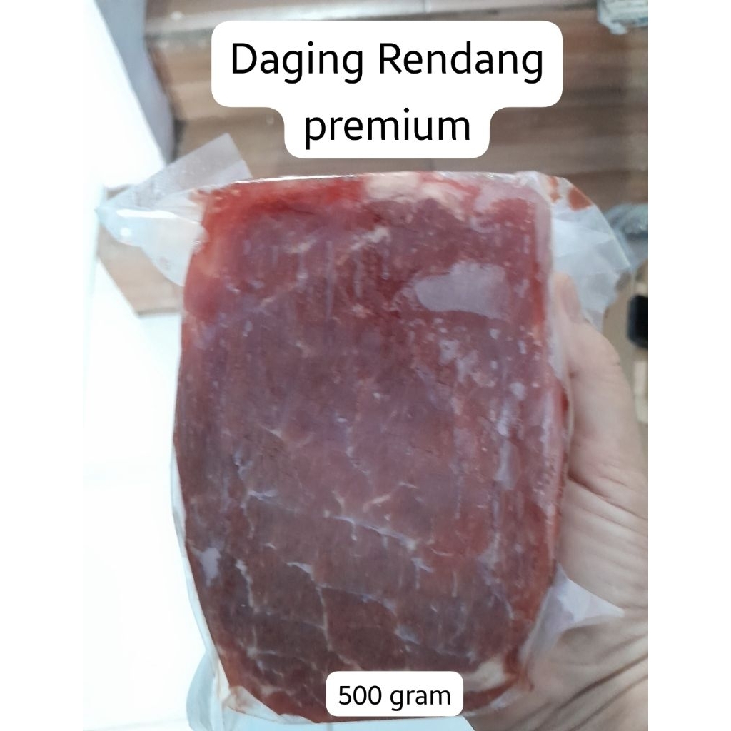 Daging sapi Rendang  500 gram