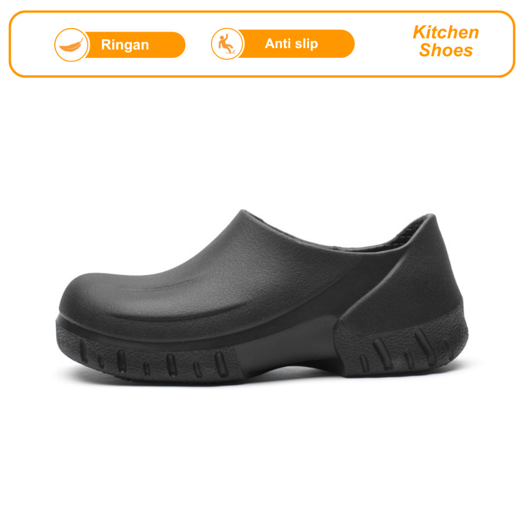 Sepatu Kitchen Pria Chef Shoes Sepatu Chef 9033
