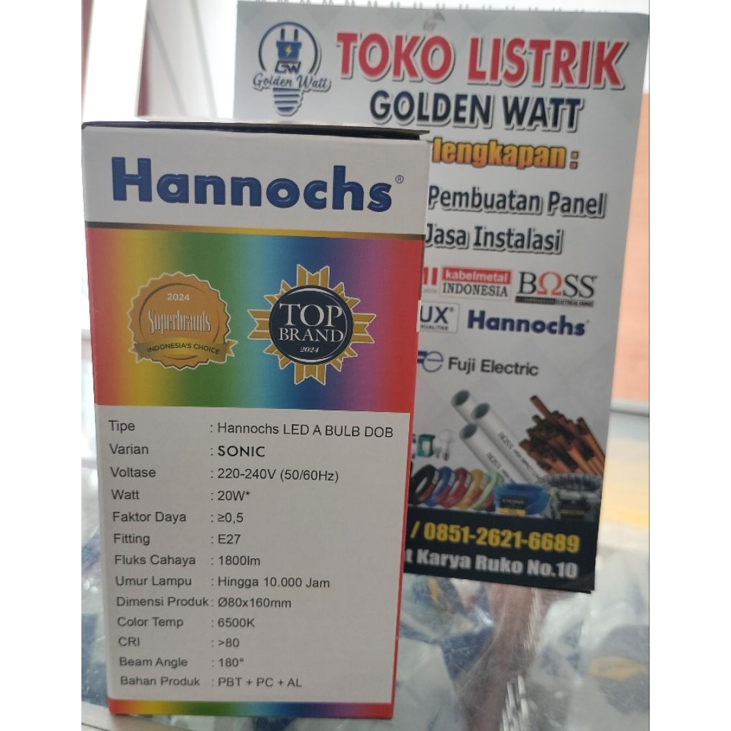 Lampu Hannochs Sonic 20 Watt / Hannochs 20W/Sonic 20W