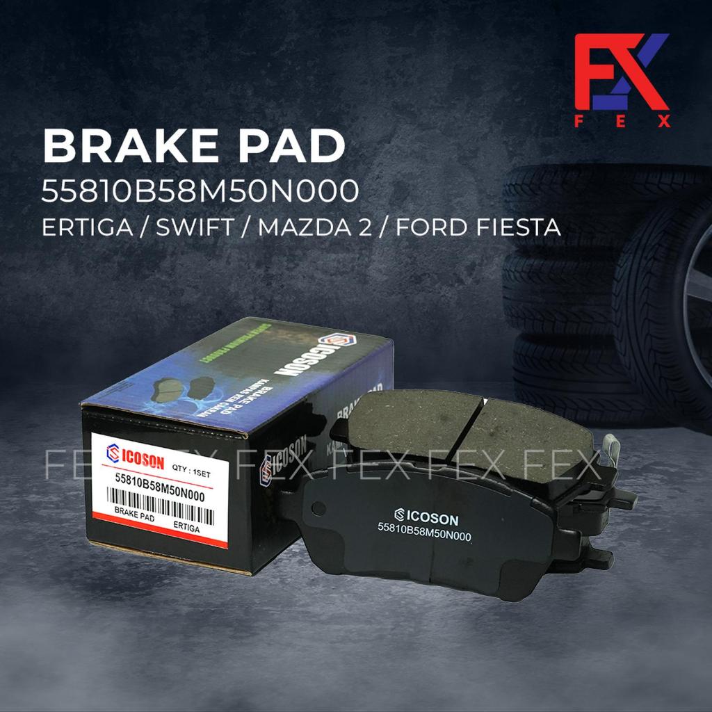 ICOSON Brake Pad (Kampas Rem) SUZUKI ERTIGA