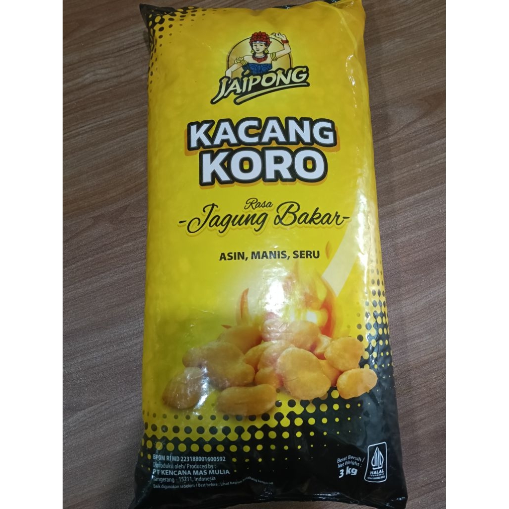 Kacang koro jaipong rasa jagung bakar