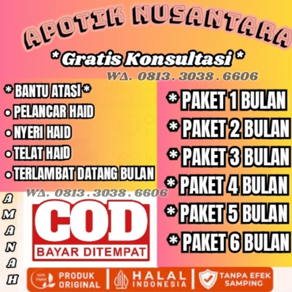 Obat Telat Dateng Bulan Pelancaran Menstruasi Obat Telat Datang Haid Ampuh Lancar Haid Keputihan Kew