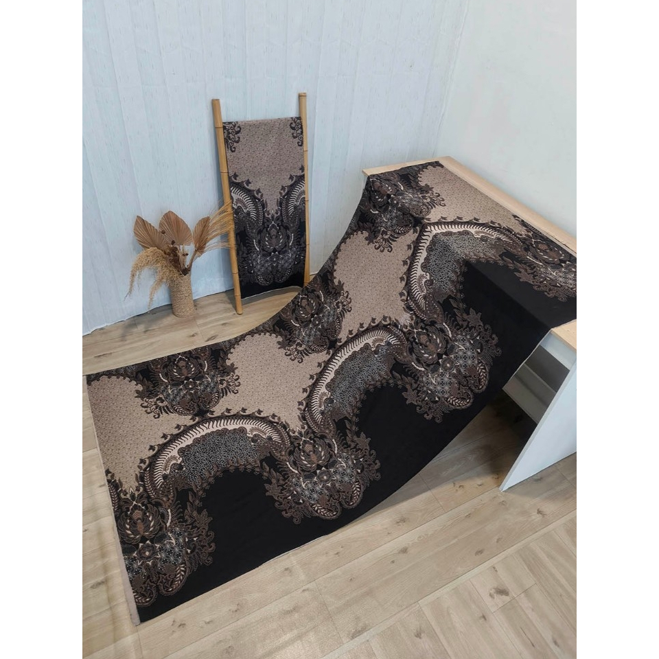 KAIN  BATIK MOTIF MODERN KATUN HALUS BAHAN ADEM TEBAL TIDAK LICIN BATIK ALEXA