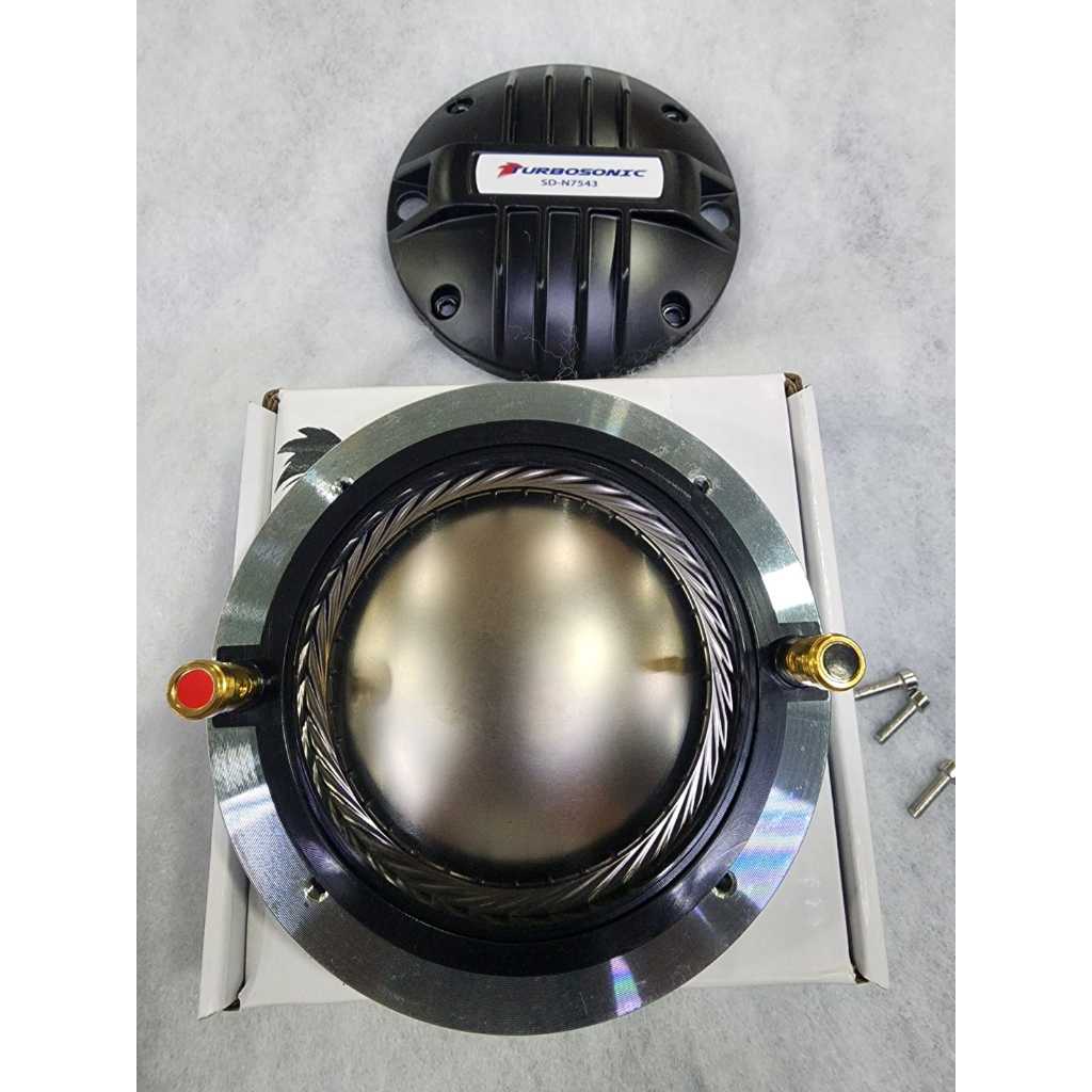 (ORIGINAL) Turbosonic Driver Tweeter neodium 3 inch N7543 / SDN7543 / SDN 7543 – Original Dus Putih // model rdw M120 M130