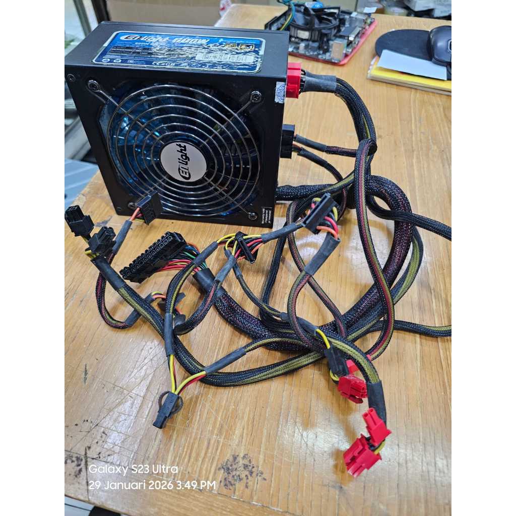 Power Supply Enlight 600W 80 Plus Bronze Second
