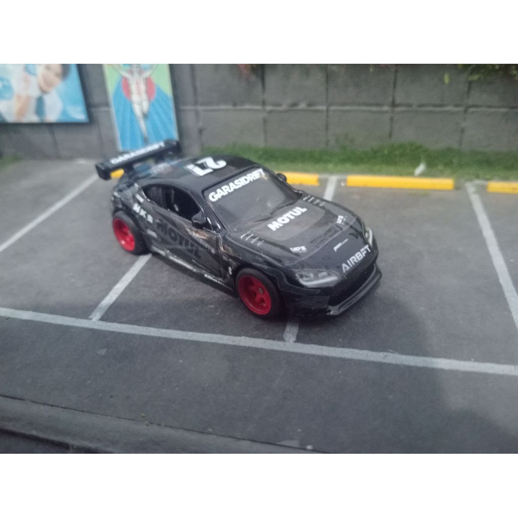 hot wheels toyota gr86 cup custom black garasi drift