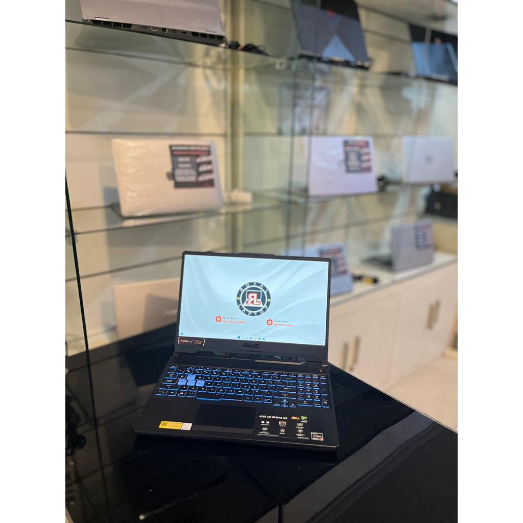 LAPTOP SECOND ASUS TUF GAMING A15 FA506 AMD RYZEN 7 744HS RAM 16 GB SSD 512 GB NVIDIA GeForce RTX 30