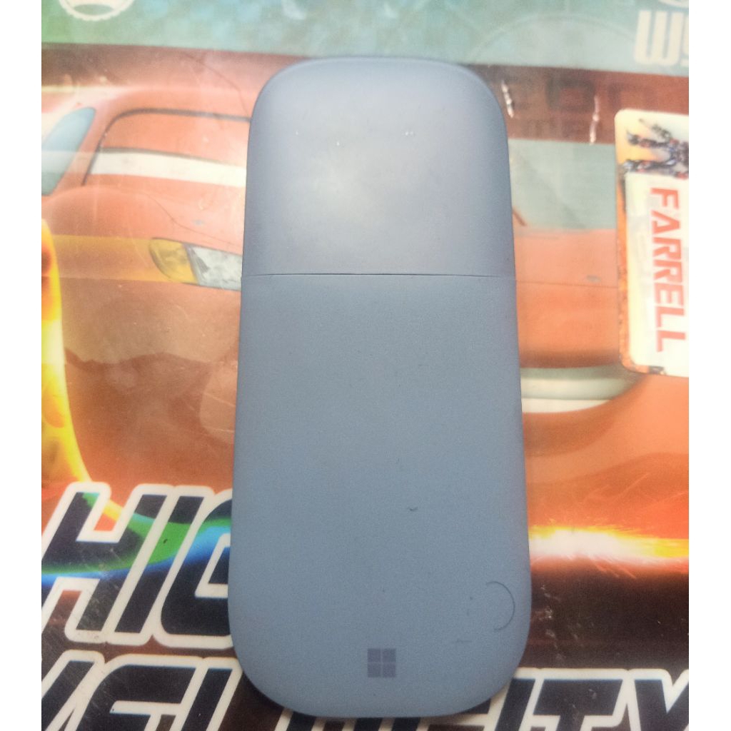 Microsoft Surface Arc Mouse Ice Blue Second Normal Mulus ( Unit aja )