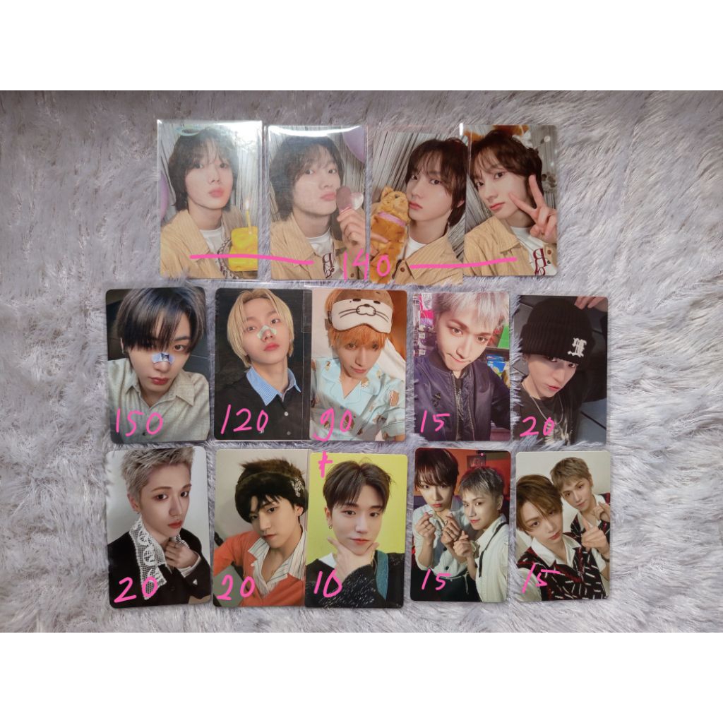 [Ready Stock Official] Boynextdoor Photocard Riwoo Unit Woonhak Taesan No Genre Who Boylife