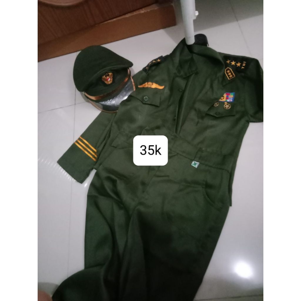baju tni anak pl