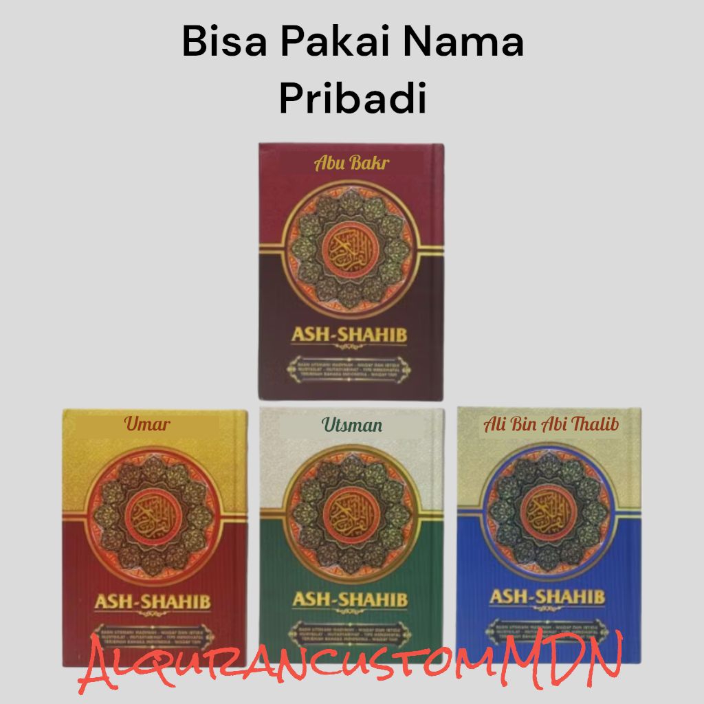 ALQURAN UTSMANI MADINAH | ALQURAN MADINAH TERJEMAH | ALQURAN ASH-SAHAHIB UKURAN SEDANG