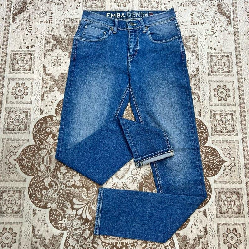 Celana JEANS Original EMBA || Celana Jeans Pria Reguler Fit || Celana jeans Pria Premium EMBA