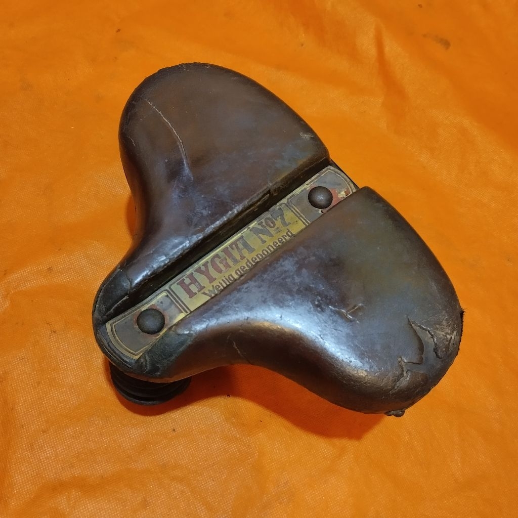 Sadel Sepeda Onthel HYGIA No.7 Original Premium, Unik & Langka untuk Fongers tua, Gazelle tua